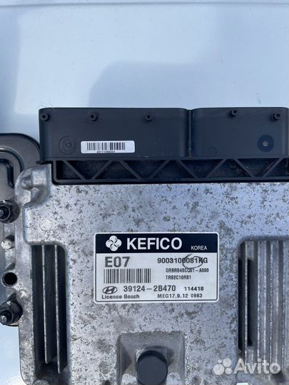 Эбу мозги hyundai solaris 1 AT 1.6