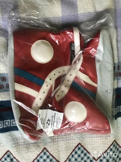 Кожанные борцовки Рэй-Спорт новые