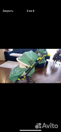 Санки коляска nika 7-3