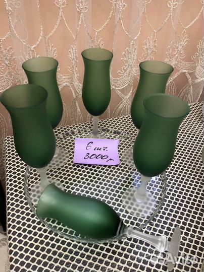 Фужеры, бокалы, стаканы