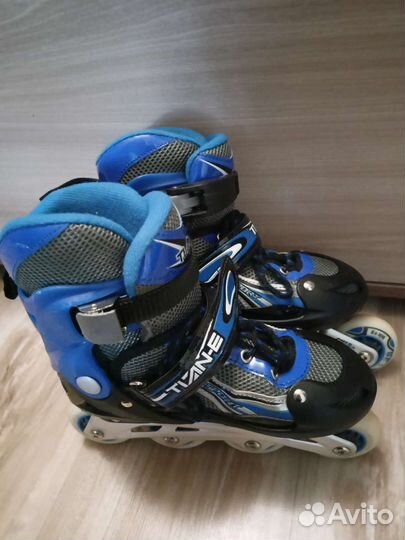 Роликовые коньки детские раздвижные