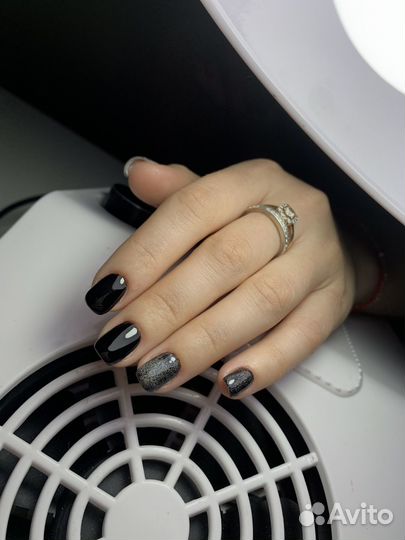 Аппаратный маникюр, покрытие гель-лаком