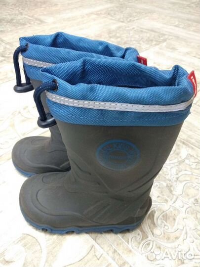 Утеплённые резиновые сапоги reima