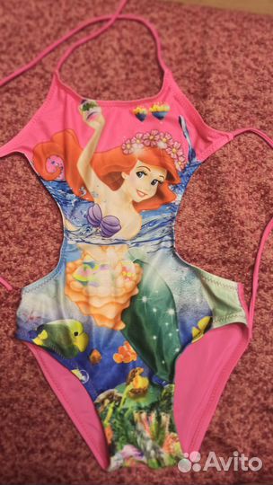 Купальники для девочки 4-6 лет новый