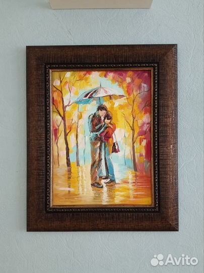 Картины маслом на холсте любовь
