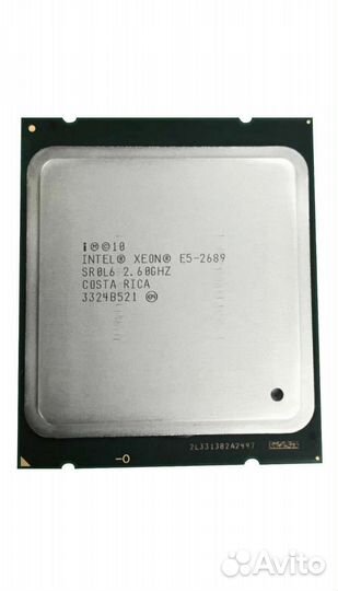 Процессор Intel Xeon E5-2689 LGA2011,8 x 2600 мгц