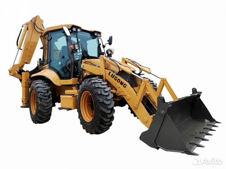 Экскаватор-погрузчик LuGong LG388H, 2023