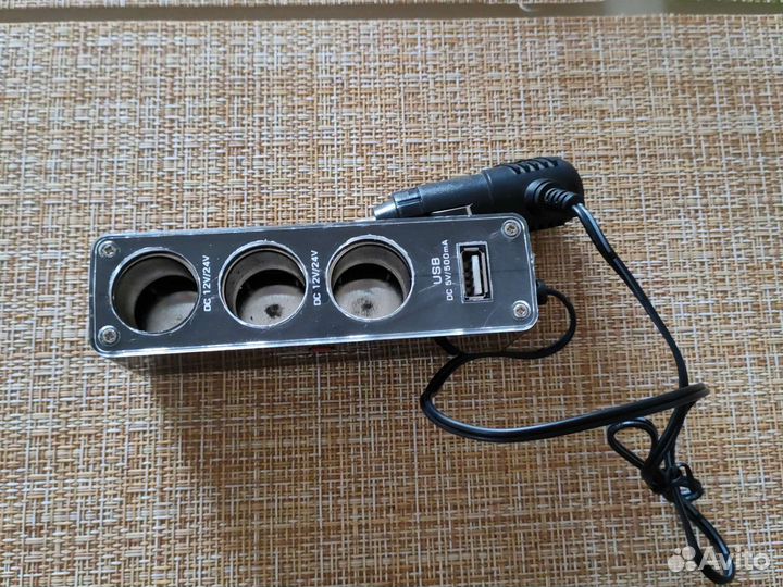 Usb разветвитель от прикуривателя
