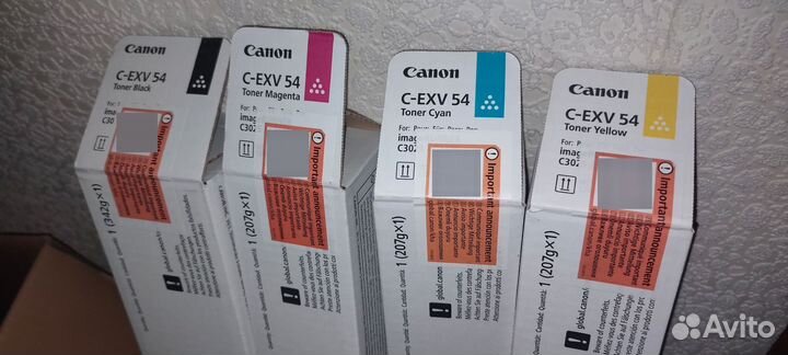 Картриджи Canon C EXv 54 бу