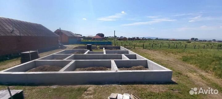 Заливаем фундамент