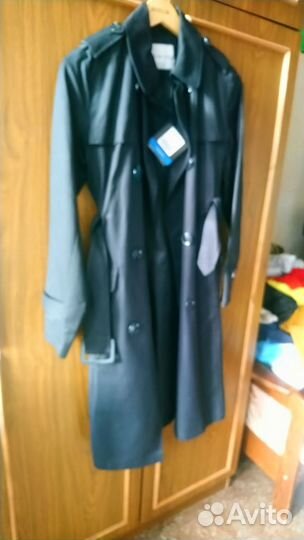 Новый плащ, черный