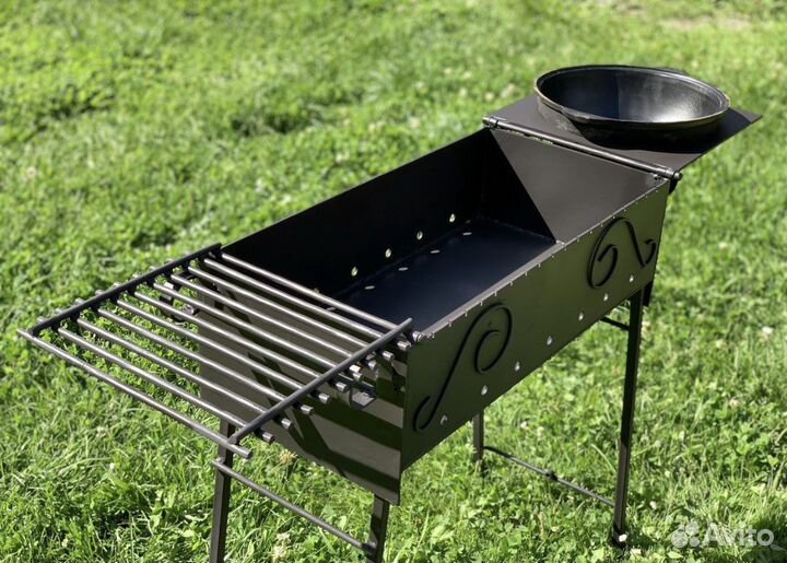 Мангал 4мм + решетка BBQ