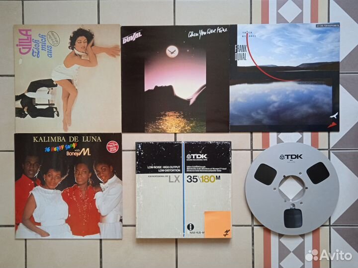 Катушка №27 / №18 с записями с LP и CD