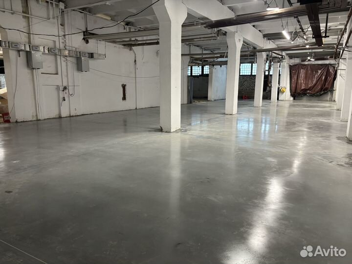 Устройство армированной бетонной плиты пола с топп