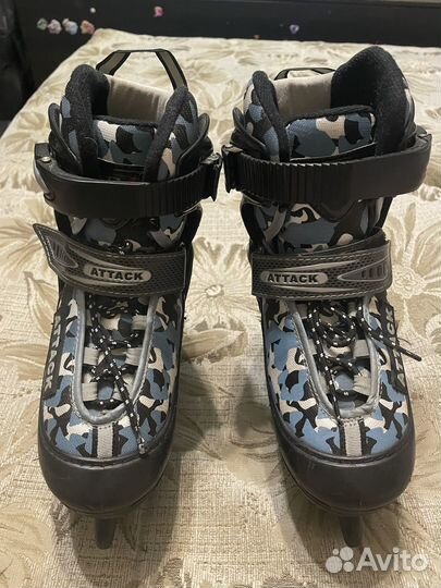 Коньки детские раздвижные 30-33 р