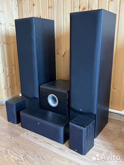 Колонки jamo Ресивер yamaha RX-V550