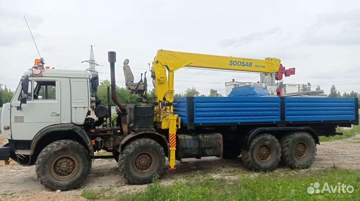КАМАЗ 6350 с КМУ, 2004