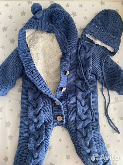 Комбинезон вязанный