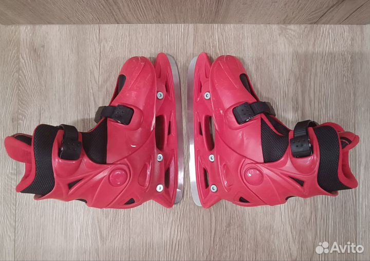 Коньки раздвижные nordway, р.30-33