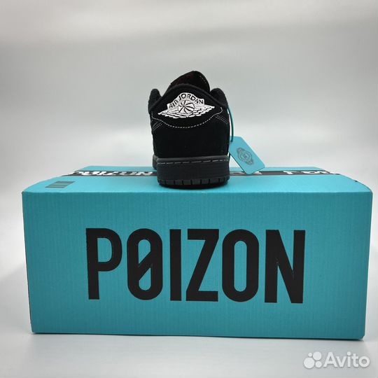 Кроссовки air Jordan Travis Scott black phantom