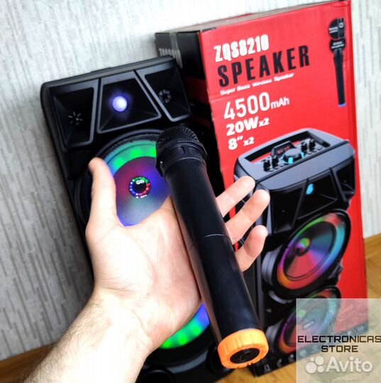 Музыкальная Колонка Большая ZQS-8210 80 W v.7