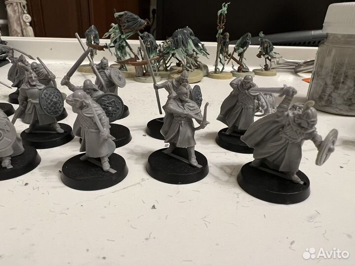 Рохан пехота 22 штуки lord of the rigs