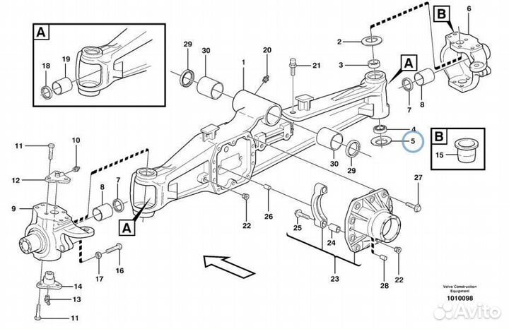 209-4219 Шайба пружинная шкворня поворотного кулак