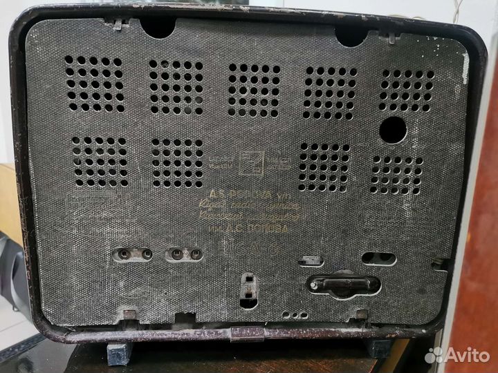 Ламповый радиоприемник СССР Рига 6