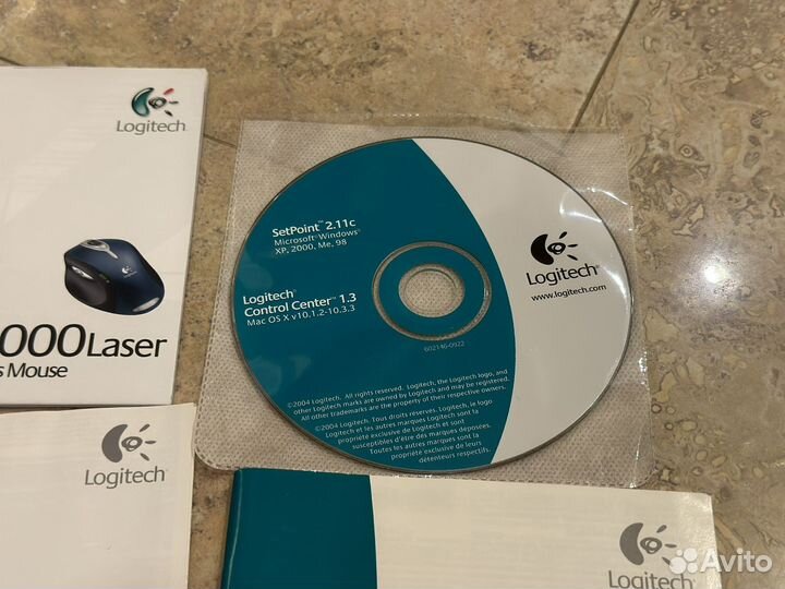 Диск Logitech SetPoint 2.11c logitech control