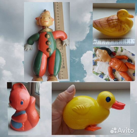 Игрушки целлулоид СССР редкие фци охк Котовский