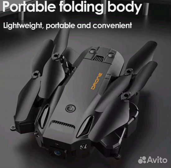 Квадрокоптер дрон с 2 камерами