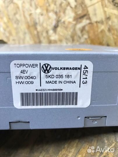 Мультимедиа Volkswagen Jetta 6 седан 1 2014