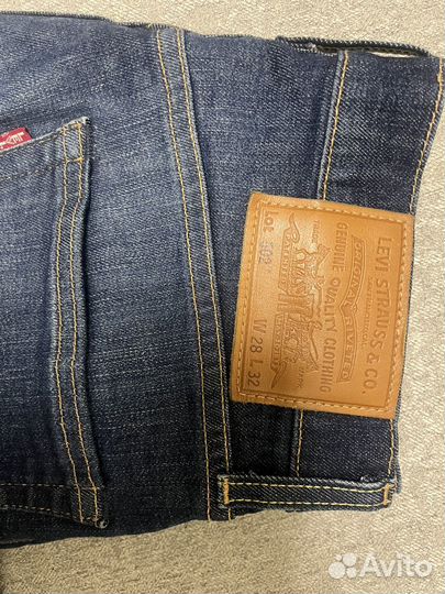 Джинсы мужские levis 502 w 28 L32