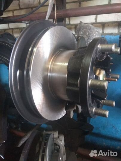 Подвеска передняя Газель в сборе ось мост