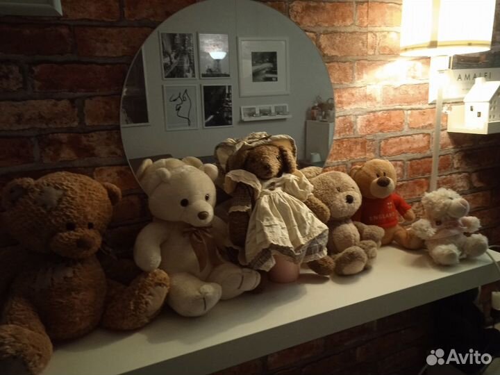 Коллекция мягких мишек С разных стран