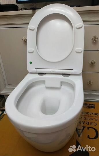 Унитаз с кнопкой