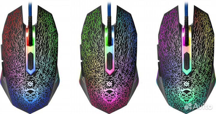 Набор проводной игровой defender Target MKP-350 кл