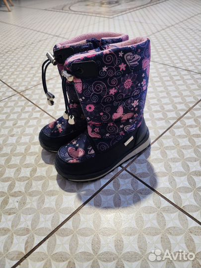 Дутики зимние для девочки