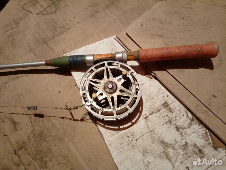 Спиннинг алюминиевый СССР