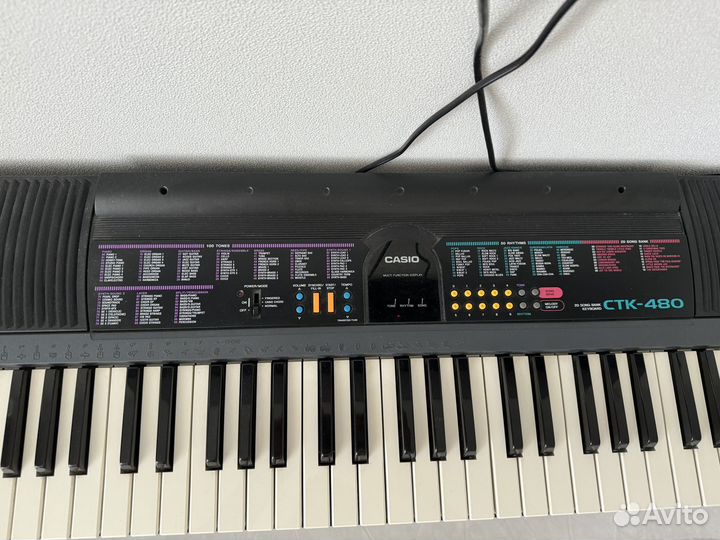 Синтезатор casio CTK 480