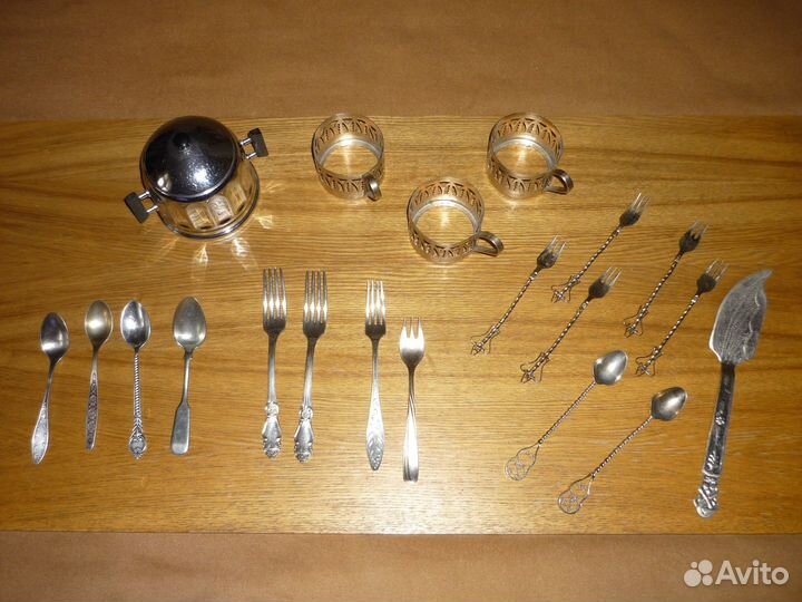 Посуда мельхиоровая СССР