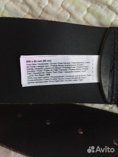 Ремень женский кожаный новый