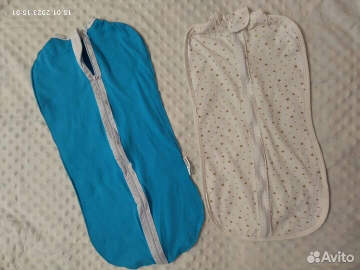 Кокон для новорожденного размер 56-62см