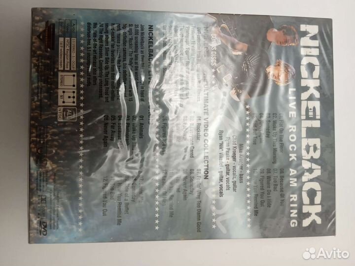 DVD Nickelback. Live rock am Ring