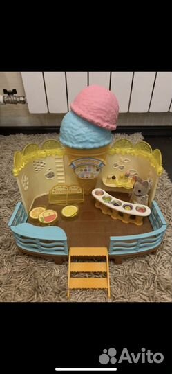 Sylvanian families кафе мороженное