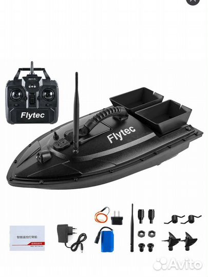 Новый Прикормовочный кораблик flytec