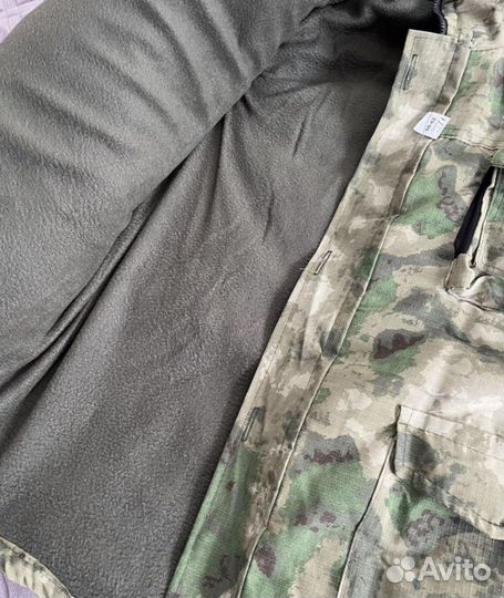 Костюм горка на флисе мох