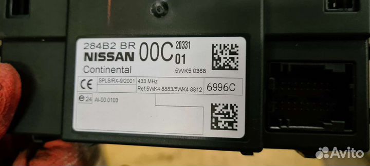 Блок комфорта Nissan Qashqai j10 2012