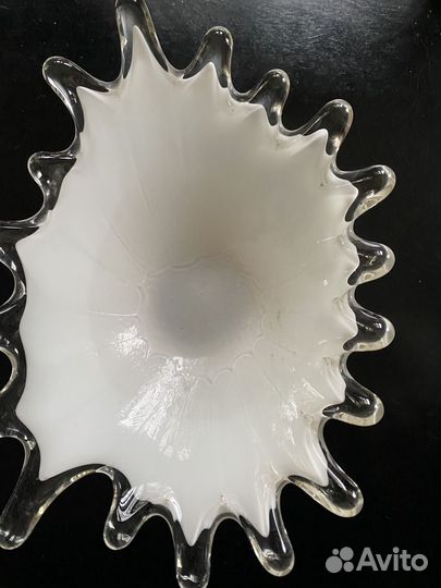 Блюдо стекло СССР