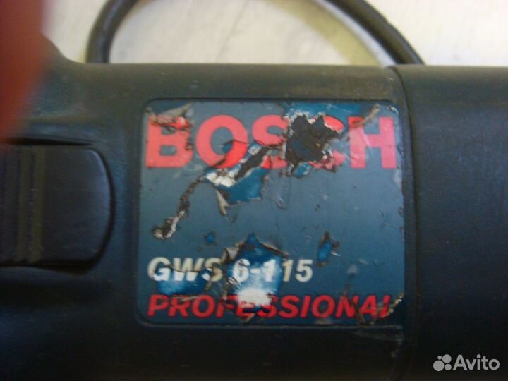 Ушм болгарка Bosch 115 модель GWS6-115